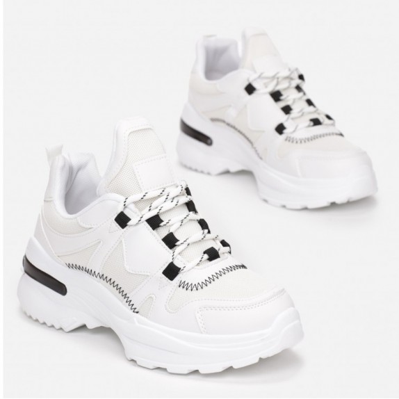 Sneakersy Taida białe
