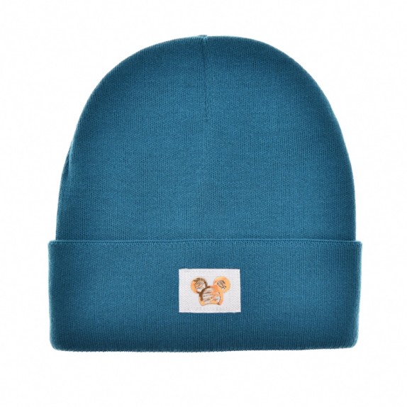 Ciepła czapka zimowa Minnie niebieska