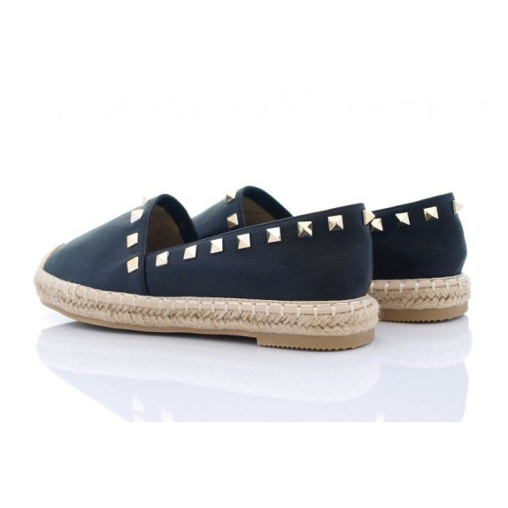 Espadryle z ćwiekami Patricia czarne