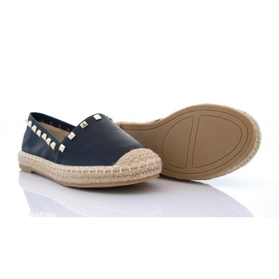 Espadryle z ćwiekami Patricia czarne
